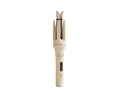 Tenaza Rizadora Automática Cerámica Profesional Cañón Giratorio 1 Pulg, 4 Niveles Calor, Temporizador Antienredos, Para Salón U Hogar
