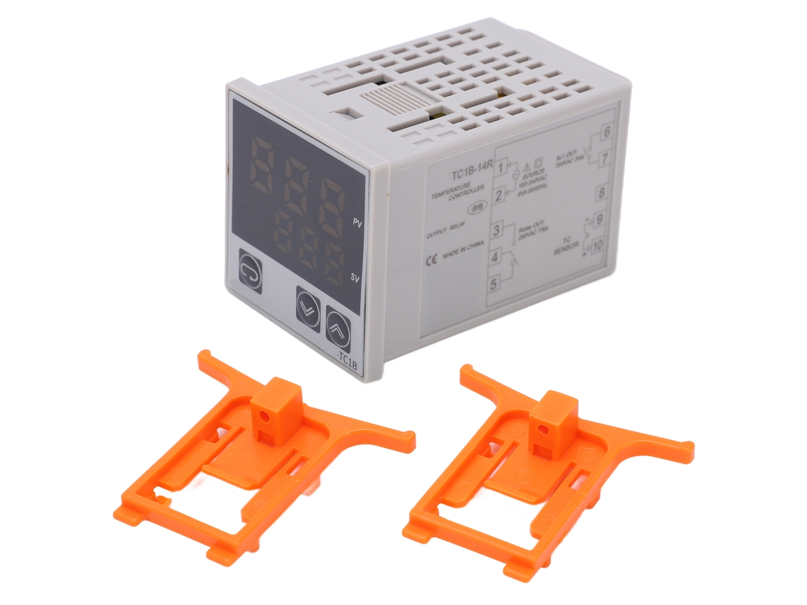 Termostato Digital Pid, Controlador De Temperatura De Alta Precisión, Doble Salida Bem-tc1b-14r