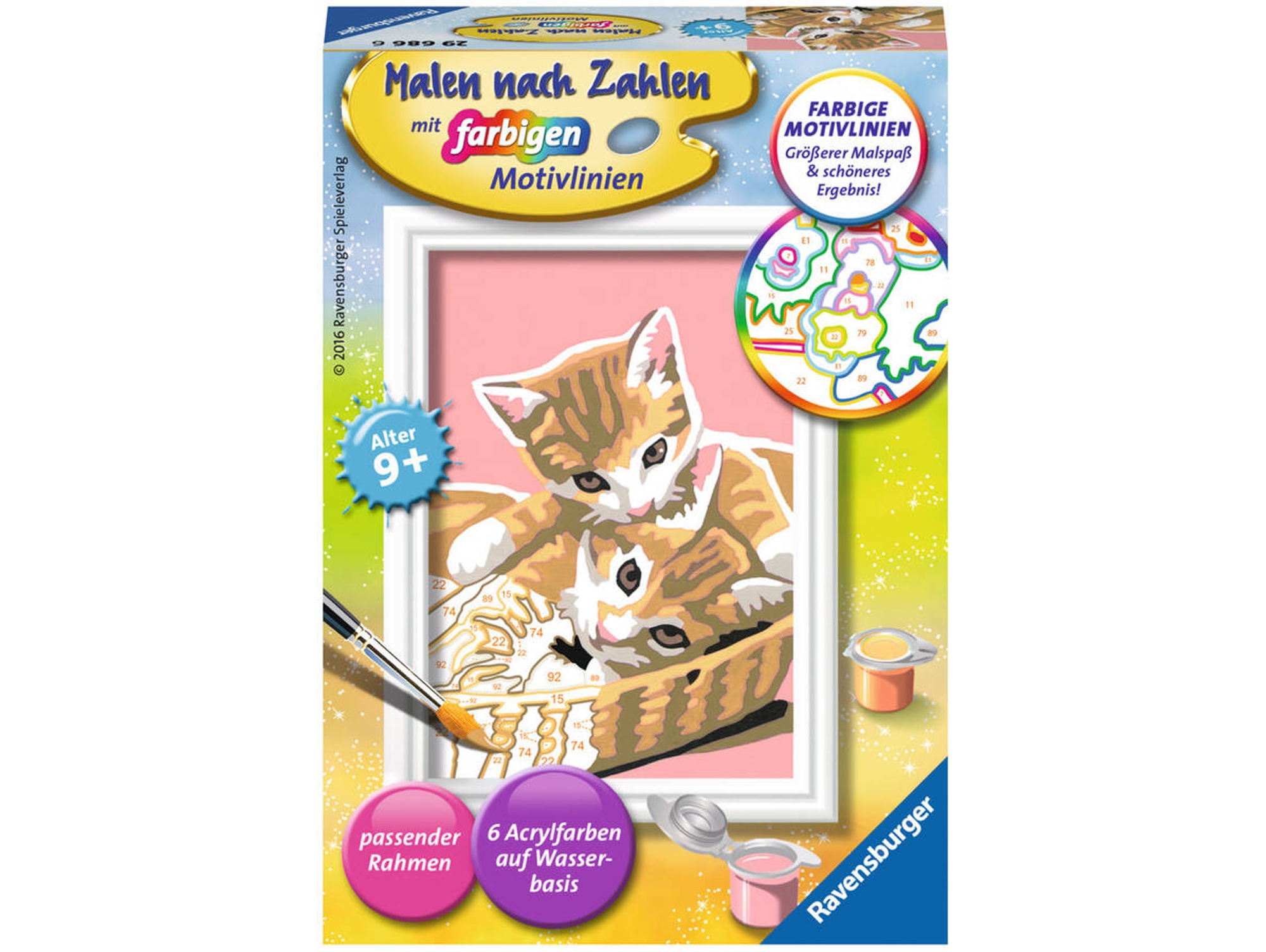 Libro para Colorir RAVENSBURGER Gatos