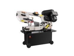 Sierra de cinta horizontal Vevor 120 x 43 x 99 cm con motor de 1,1 kW para metal