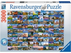 Puzzle RAVENSBURGUER Beautiful Place in Europe (3000 Piezas)