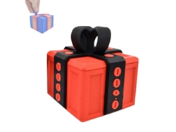 Caja de regalo Molesta 3D con tornillos, caja de regalo Molesta Puzzle con almacenamiento giratorio Rosewell