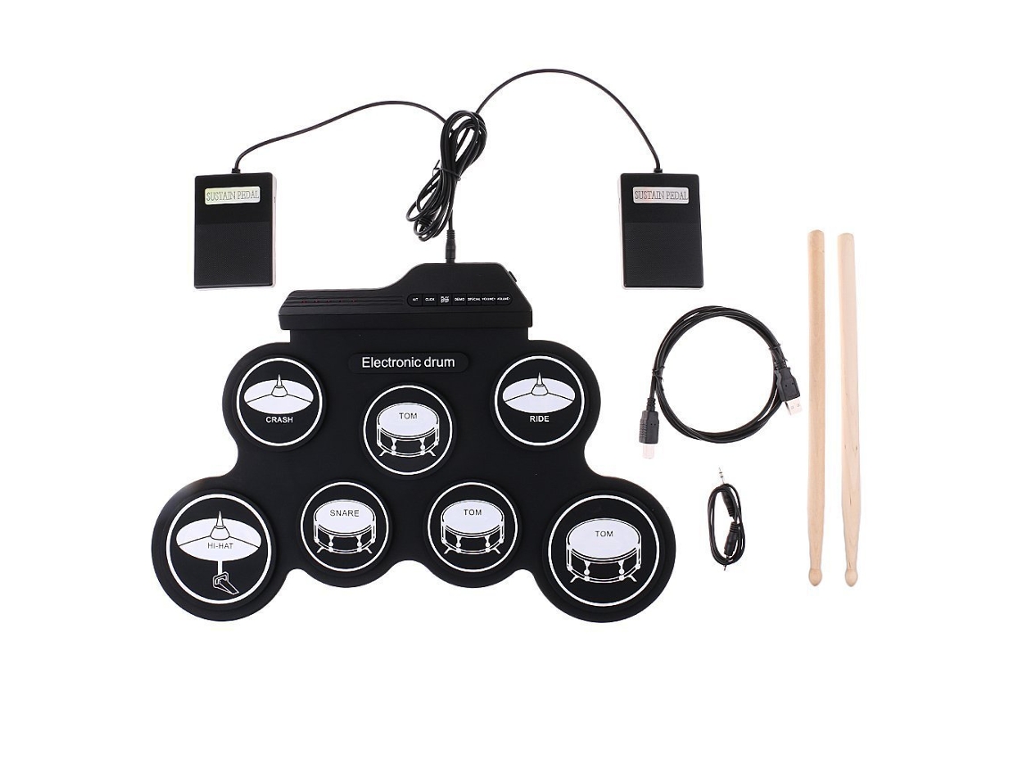 Kit de batería electrónica portátil plegable Digitallab