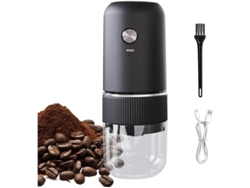 Molinillo de café eléctrico ajustable Yizhood (negro)