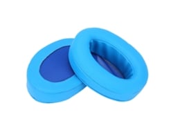 Capa De Orelha Substituta Com Almofada Para Fones De Ouvido Brainwavz Hm5 Acessório Azul