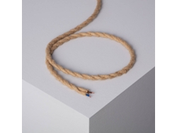 Cable Textil Trenzado Natural PRISMIICA (4 m)