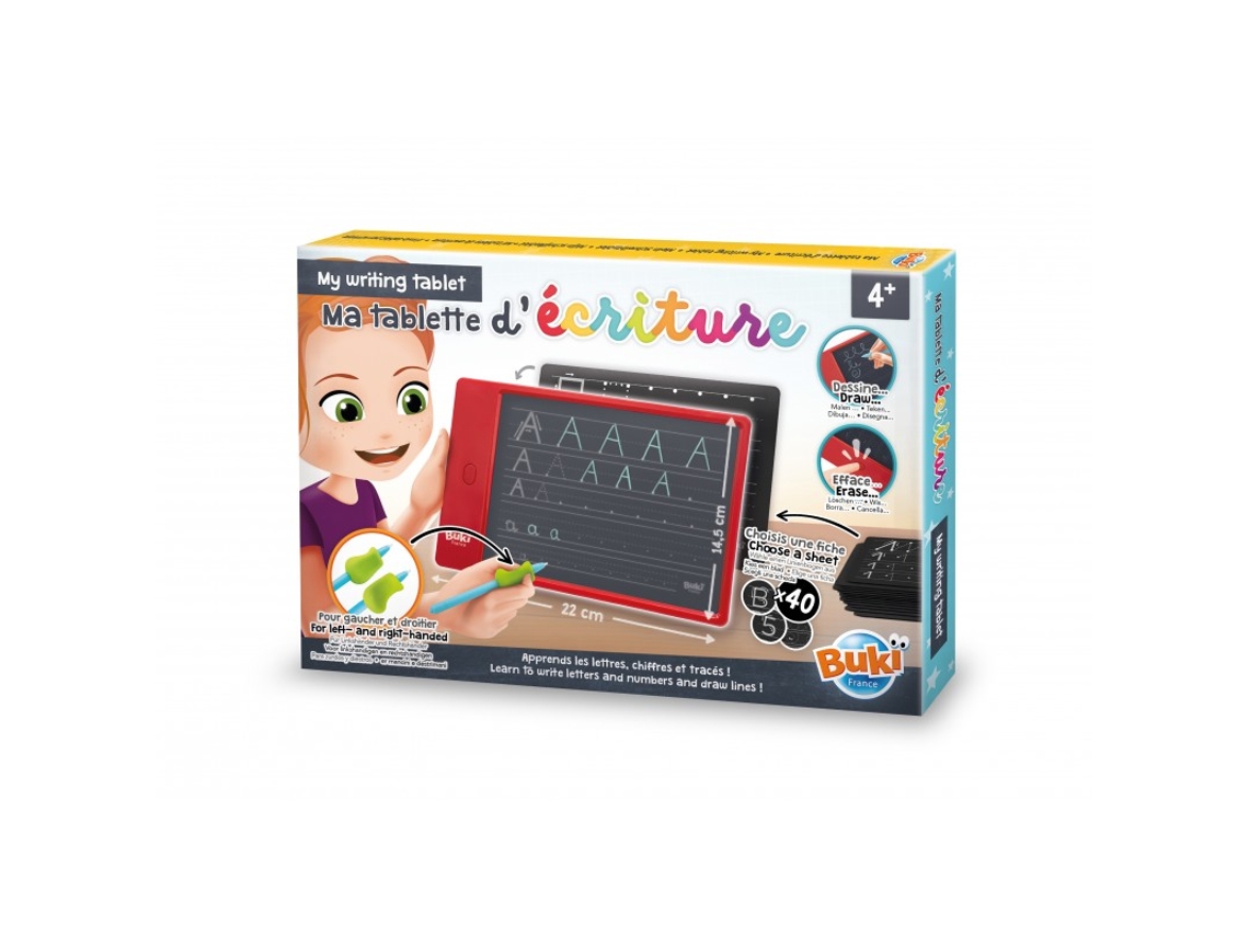 Juego Educativo BUKI FRANCE (Plástico - Rojo - 27,2 x 16,9 x 2 cm)