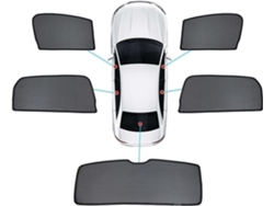 Parasoles Delanteros Y Traseros Para Viajes De Verano Renault Koleos 2010-2016. Cortina Privacidad