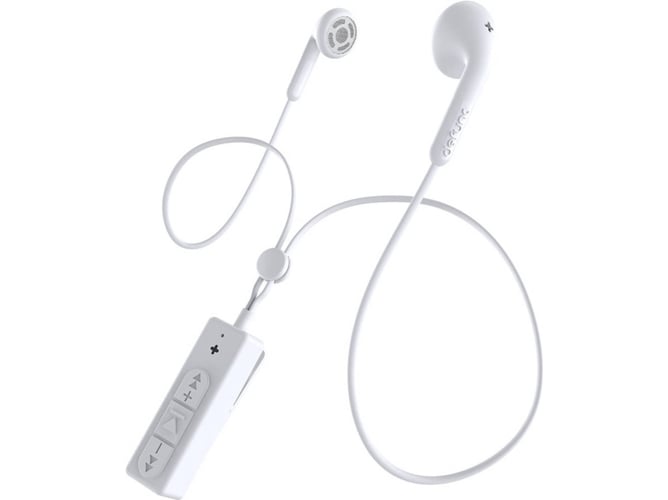 Auriculares Bluetooth DEFUNC Basic Talk (In Ear - Micrófono - Noise Cancelling - Blanco)