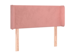Maison Exclusive - Cabecero De Terciopelo Rosa 103x16x78/88 Cm