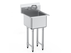 Lavavajillas Industrial y Profesional de Acero Inoxidable con Grifo 360º y Encimera Tekmaquinas