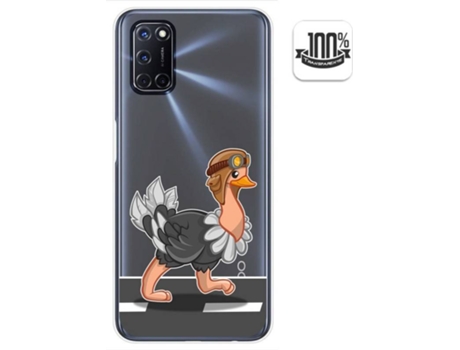 Carcasa Oppo A52 TUMUNDOSMARTPHONE Avestruz Multicolor