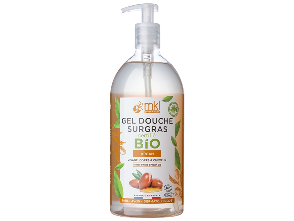 Creme de Ducha de Argán Orgánico 1 L MKL GREEN NATURE