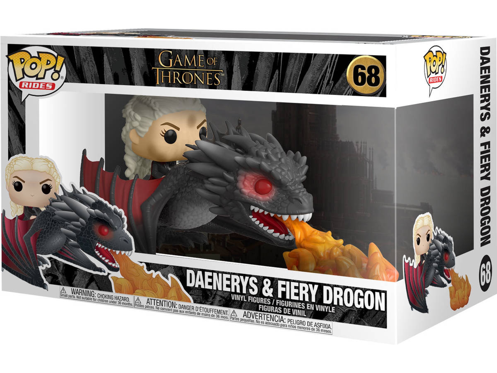 Figura Funko POP Rides: GOT - Daenerys Fiery |