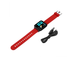 Pulsera Inteligente (monitorización Continua De La Frecuencia Cardíaca, Resistente Al Agua Para Deportes) Pulsera Inteligente Deportiva Con Monitorización Continua De La Frecuencia Cardíaca Z02ppg (rojo)