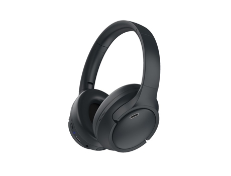 MUVIT Auricular Bluetooth ANC Serenity con micrófono para responder llamadas Negro
