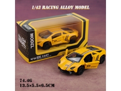 Modelo De Coche De Aleación Realista A Escala 1/43 Con Mecanismo De Retroceso, Juguete Para Niños.