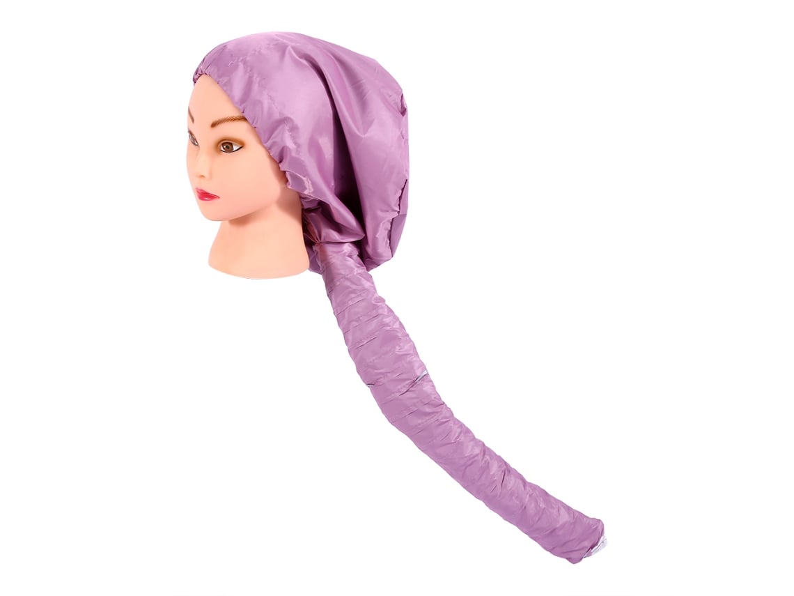 Gorra De Secador De Pelo Portátil Capucha Suave Para Cuidado Capilar Bonnet De Calentamiento Rosa