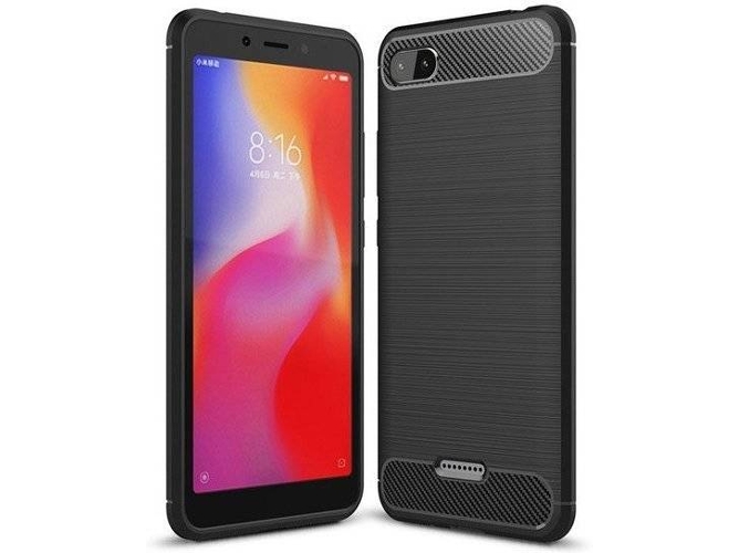 Funda Xiaomi Redmi 6A LMOBILE Carbono Negro