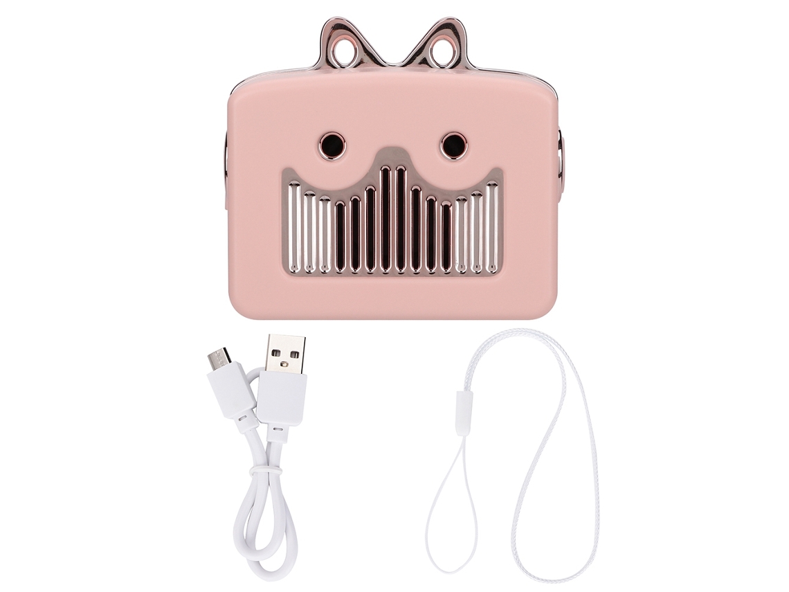New Y03 Mini Altavoz Portátil Para Gatos Con Bluetooth Recargable Barra De Sonido Estéreo Rosa
