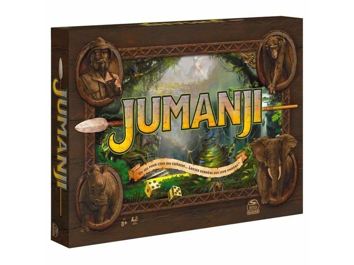 Juego Colectivo SPIN MASTER  Jumanji  (Edad Mínima Recomendada: 8 años - Idioma: Francés)