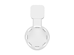 Soporte De Pared Para Enchufe Inteligente Para Hogar Inteligente, Compatible Con Dot De 3.ª Generación (blanco)