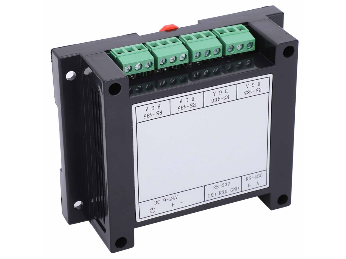2026-as-repetidor De Grado Industrial Con Aislamiento Fotoeléctrico Concentrador Divisor Rs485 De 4 Canales
