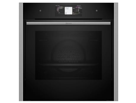 Horno combinado de vapor integrado 71l 60cm a ecoclean negro B64FT33N0 - NEFF