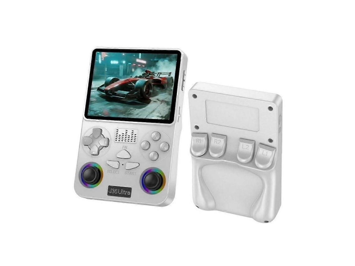 Consola de videojuegos portátil retro GOKOCO J36 con pantalla IPS de 3,5 pulgadas