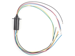 Condutor deslizante Veloriskku-anel 29,8 mm 10 A 150 rpm 0~600 V Ca/cc Cápsula coletora Anel