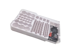 Estuche De Almacenamiento Baterías Imikeya Abs Organizador Práctico Accesorio