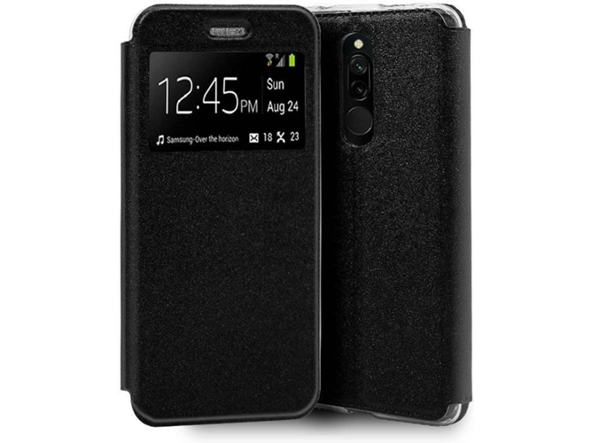 Funda Xiaomi Redmi 8, 8A COOL Flip Negro