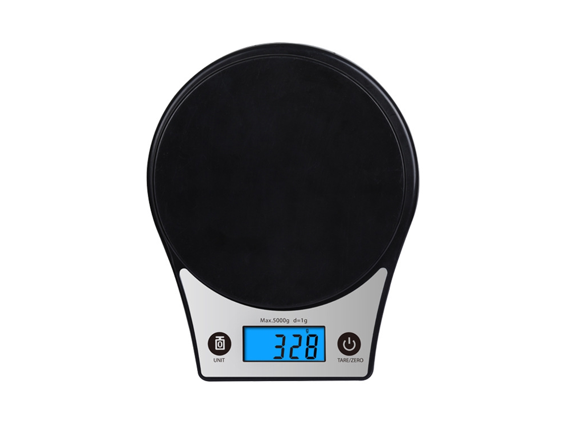 Báscula de cocina digital de 0,1 g en acero inoxidable 304 para cocina, repostería, preparación de comidas y dietas.