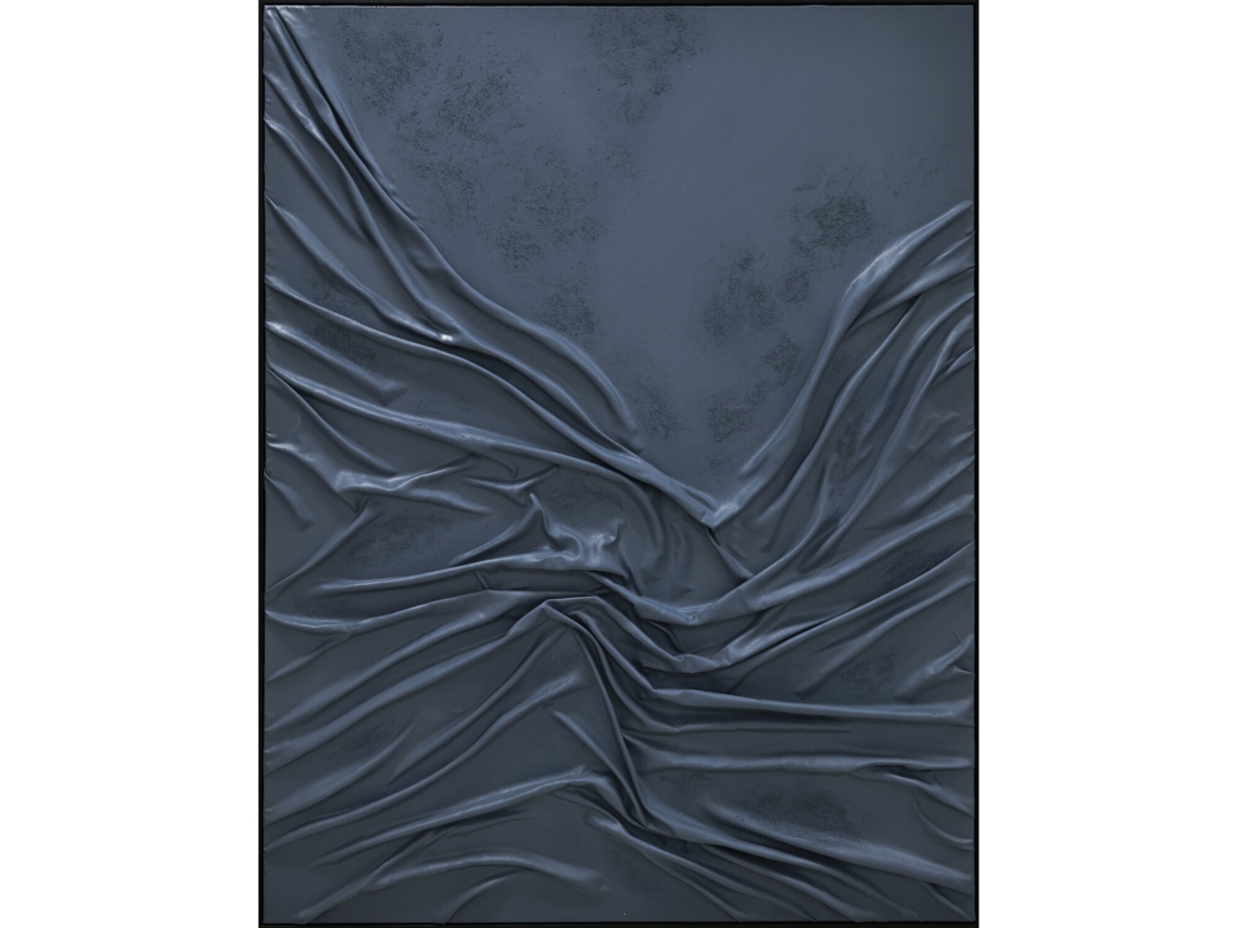 Cuadro Poliester Ps Moderno 3d Azul 140x5x180cm