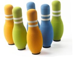 Juego De Bolos Para Niños Y Niñas, 7 Piezas, Mini Bolos, Bolas De Espuma, Educativo.
