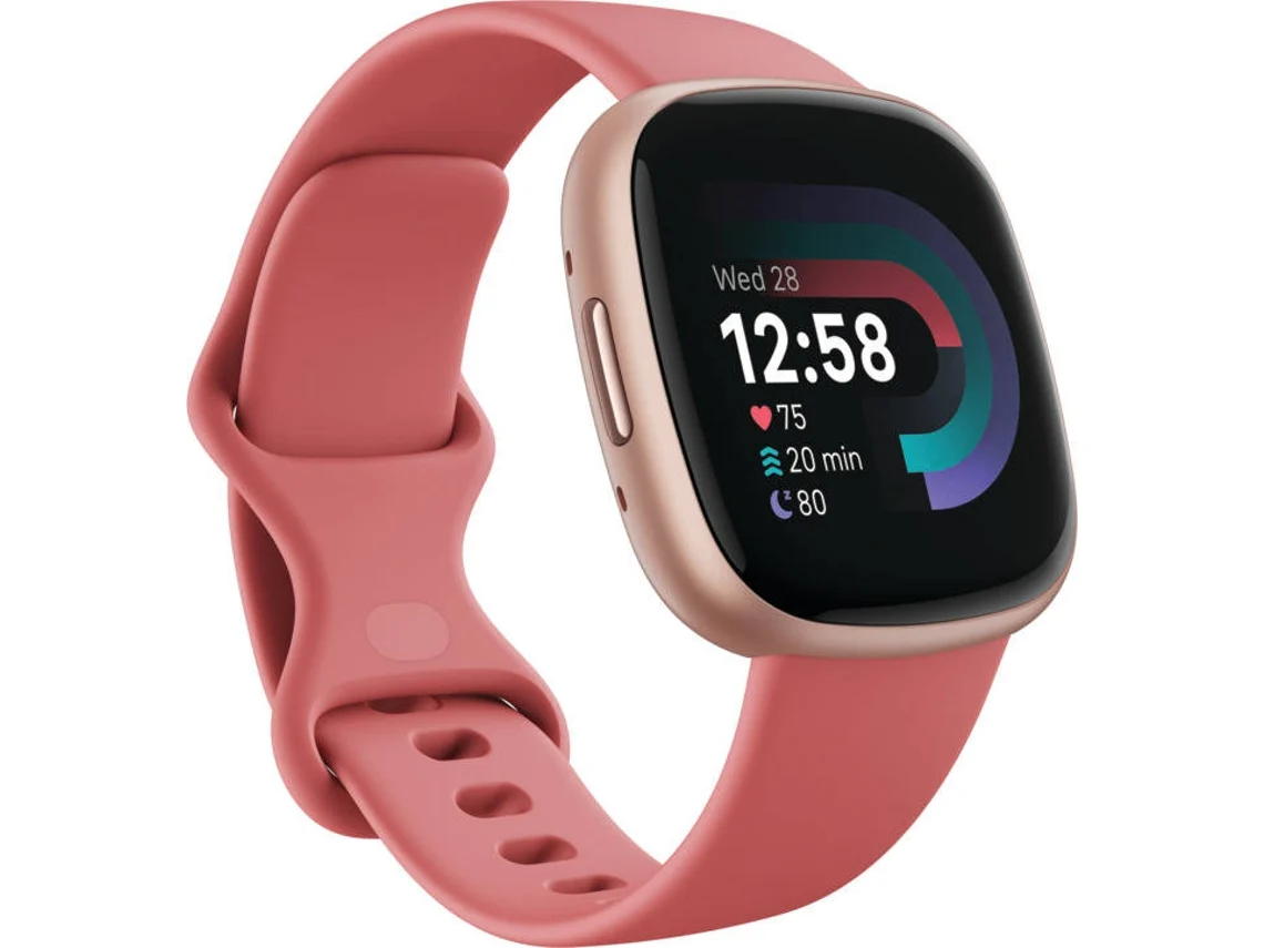 Reloj Deportivo FITBIT Versa 4 (Bluetooth - 6 días de autonomía - Rosa)