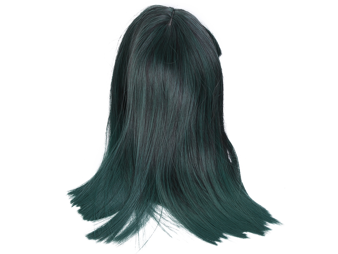 Peruca Sintética Feminina Exquisita Para Festas E Cosplay, Macia, Grande Volume, 36cm, Circunferência Cabeça 53-60cm