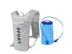 Chaleco De Hidratación Para Ciclismo Y Running De 5 Litros Con Bolsa De 1,5 Litros, Mochila Deportiva Transpirable.