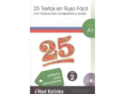 Libro 25 Textos De Ruso Fácil Con Traduccióin Al Español Y Audio de Ana Chulkova (Español)