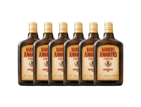 Licor PEQUEÑOS PRODUCTORES Amaretto Barbero (0.7 L - 6 unidades)