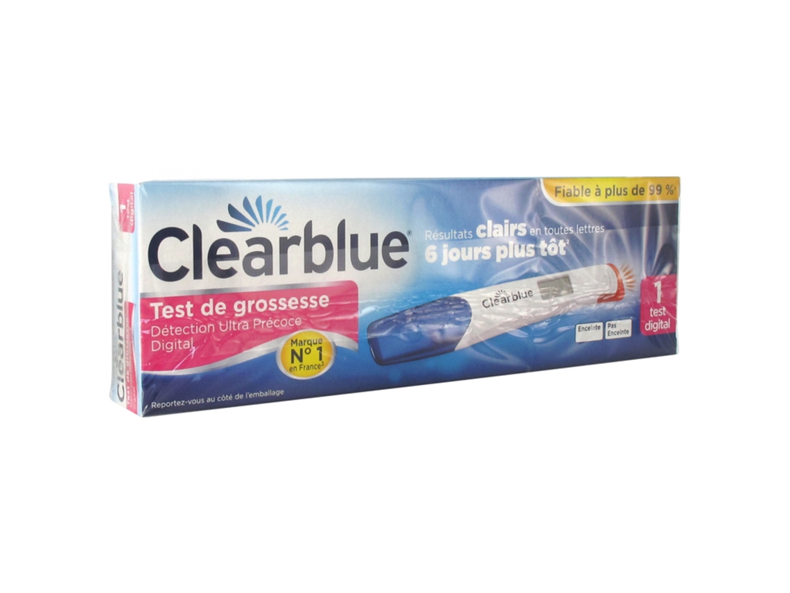 Prueba de Embarazo Digital de Detección Precoz CLEARBLUE