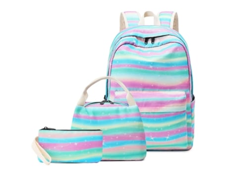Mochila KOHREE de estudiante de Mochila KOHREE de viaje impermeable de tres piezas