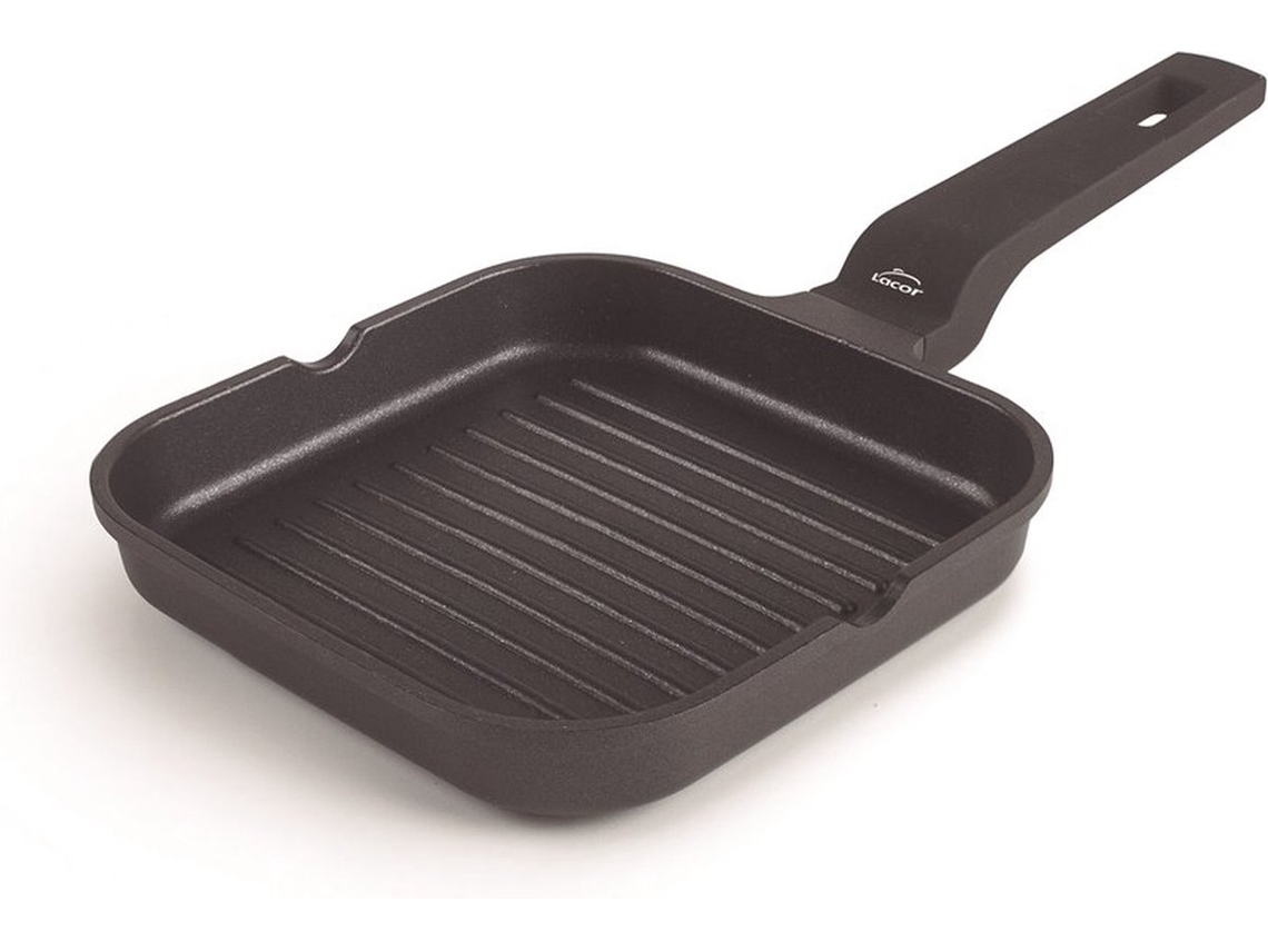 Sarten Grill Mini Alum. Fund 14X14Cm Lacor