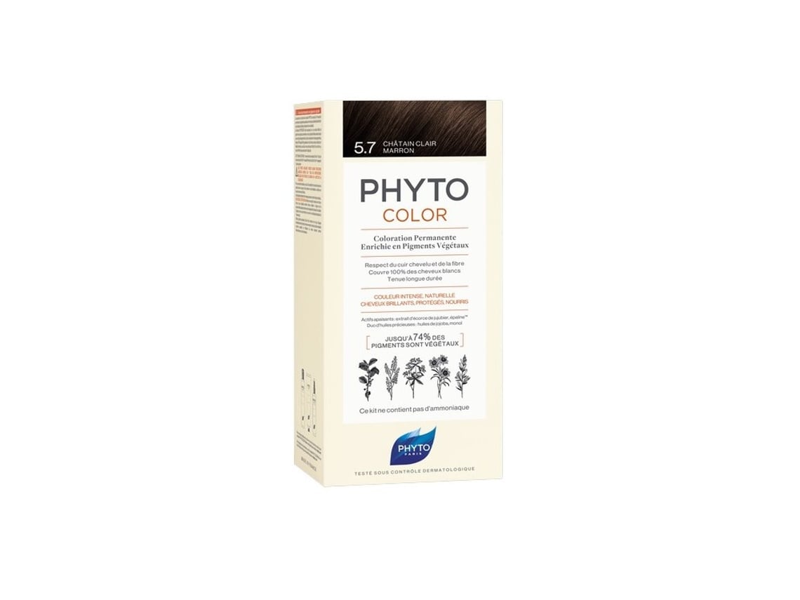 Tinte de Cabello PHYTO Color 5.7 Castano Marron Claro