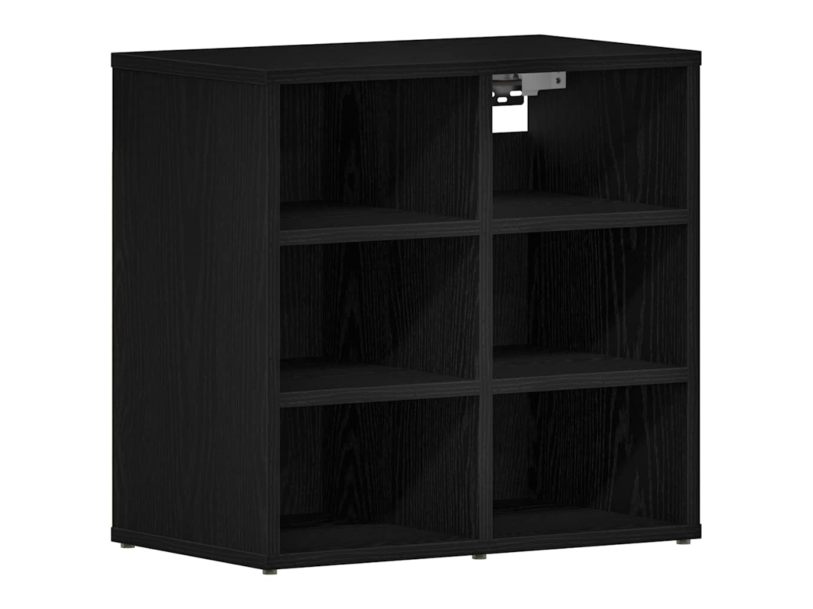 Zapatero de roble negro 52 x 30 x 50,5 cm MAISON EXCLUSIVE