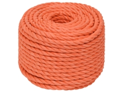 Cuerda De Trabajo Polipropileno Naranja 10 Mm 50 M