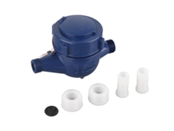 Medidor De Agua Fría Dn15, De Plástico De Nailon Resistente A La Corrosión, Para Uso En Jardín/hogar, Con Accesorios.
