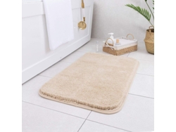 2026-alfombra De Baño Antideslizante, Absorbente, Microfibra Suave, 16x24 Pulgadas, Beige