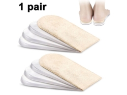 Plantillas Elevadoras De Talón Ajustables, Almohadillas Para Diferencia De Longitud De Piernas, Dolor De Talón Y Espolones Calcáneos.