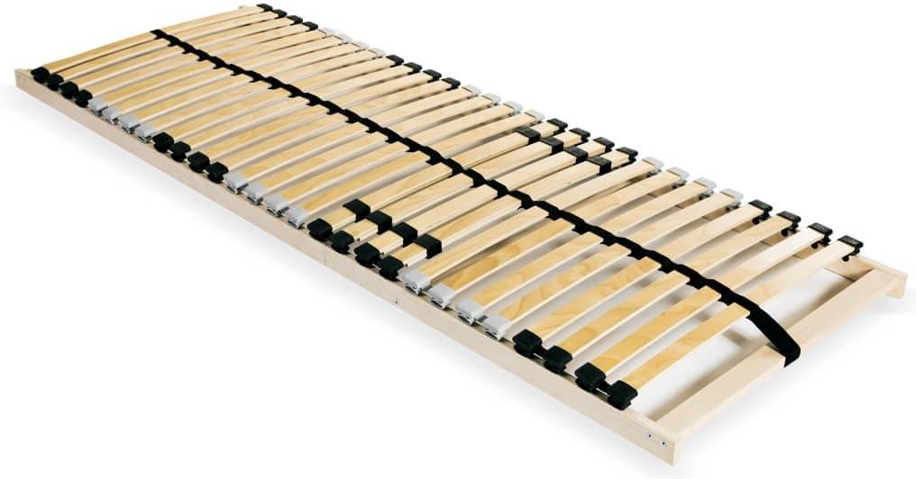 Somiers de listones VIDAXL 28 listones 7 zonas (Compatible con Colchón:80x200 cm)